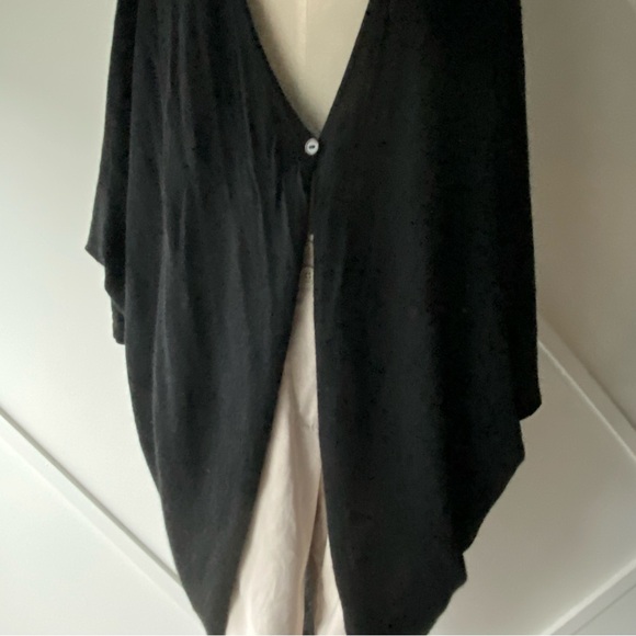 Eileen Fisher Project Alpaca Silk Blend Draped Shawl Wrap - M - Picture 6 of 10